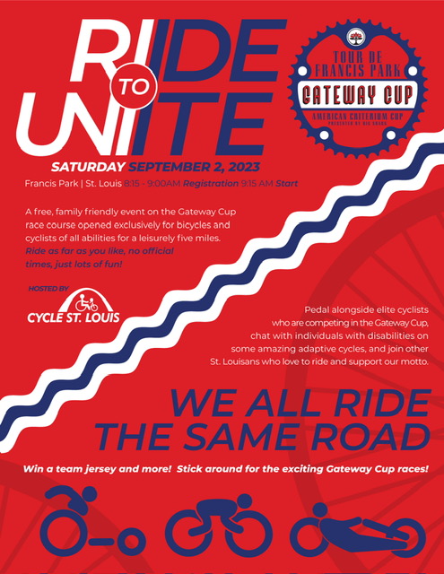 Save the Date for Ride to Unite!