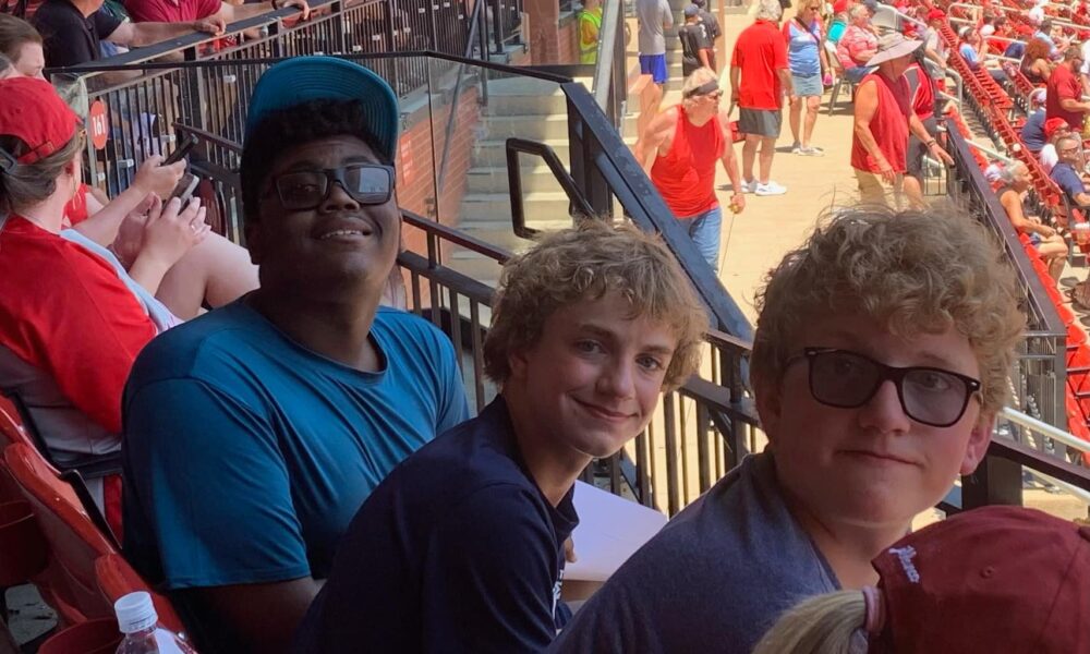 Tandem Adventurers Trip to a Cardinals Game